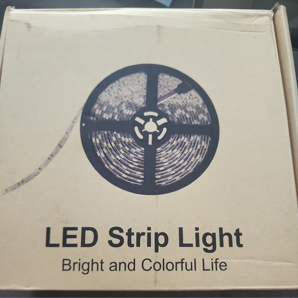 LED Light Strip Kit, DC 12V, 5A, Party, Christmas, Halloween 3600 Lumens